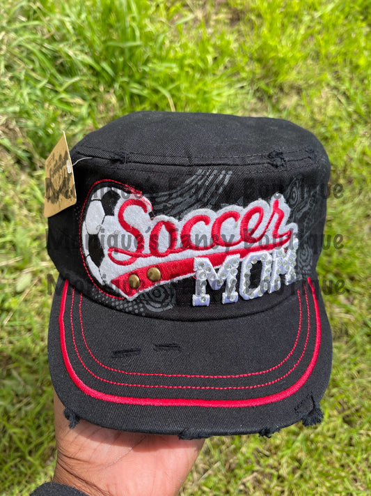 Sports Soccer Mom Vintage Cap