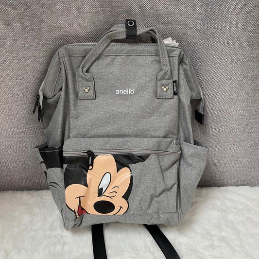 Grey Mickey Mouse Backpack